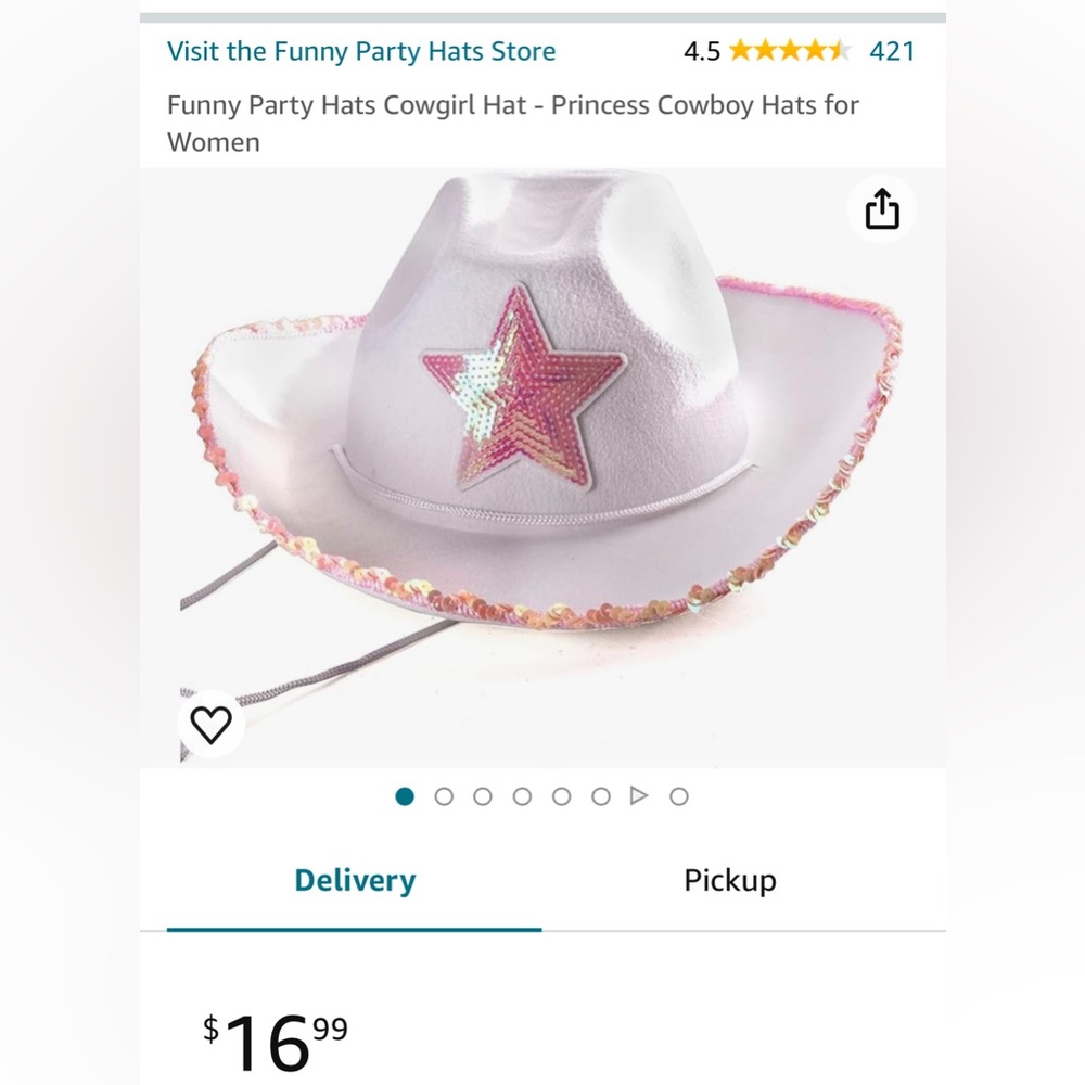 Cowgirl hat